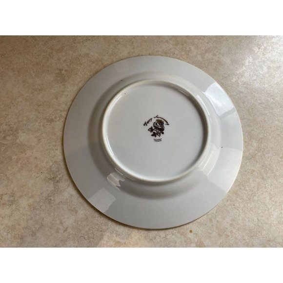 Gift Craft 25th Silver Wedding Anniversary 8.25" Ceramic Serving Platter Plate - Picture 4 of 4